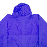 HELLY HANSEN Mens Rain Jacket Blue Hooded L