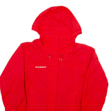 MAMMUT Womens Jacket Red Hooded XS