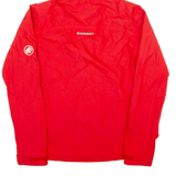 MAMMUT Womens Jacket Red Hooded XS