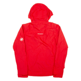 MAMMUT Womens Jacket Red Hooded XS