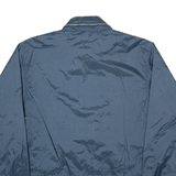 SLAZENGER Mens Rain Jacket Blue Nylon Hooded M