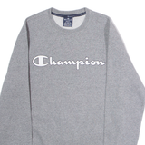 CHAMPION Mens Sweatshirt Grey Crew Neck S