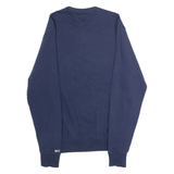 TOMMY JEANS Mens Sweatshirt Blue Crew Neck S