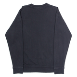 ADIDAS ORIGINALS Womens Sweatshirt Black Crew Neck UK 12