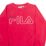 FILA Mens Sweatshirt Red Crew Neck XS