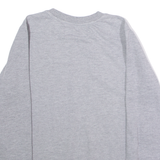 TOMMY HILFIGER Womens Sweatshirt Grey Crew Neck S
