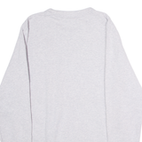 REEBOK Mens Sweatshirt Grey Crew Neck S