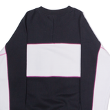 ADIDAS ORIGINALS Womens Sweatshirt Black Crew Neck UK 8