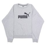 PUMA Womens Sweatshirt Grey Crew Neck L