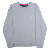 NAUTICA Mens Sweatshirt Grey Crew Neck XL