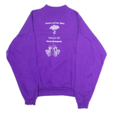 SWITCHER Swiss Zoo Mens Sweatshirt Purple High Neck L