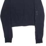 ELLESSE Womens Sweatshirt Black UK 6