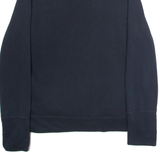 PUMA Womens Sweatshirt Black Roll Neck UK 14