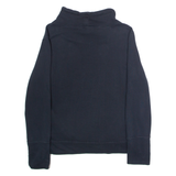 PUMA Womens Sweatshirt Black Roll Neck UK 14