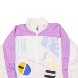 IXSPA Womens Shell Jacket White Geometric S