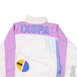 IXSPA Womens Shell Jacket White Geometric S