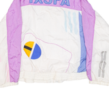 IXSPA Womens Shell Jacket White Geometric S