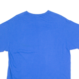 GILDAN Brooklyn Mens T-Shirt Blue Crew Neck L