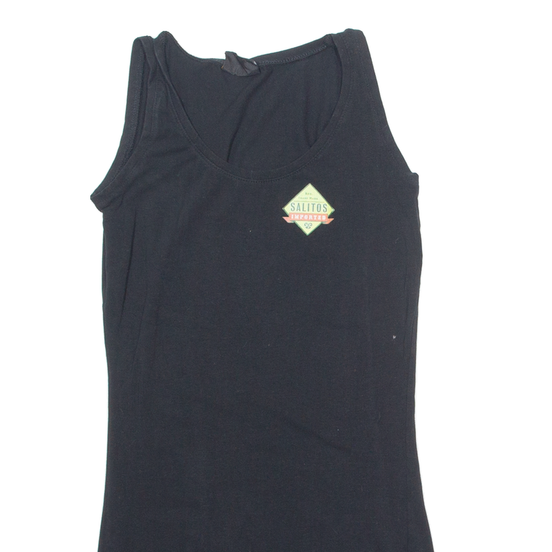 HERB Mens Vest Black Sleeveless S