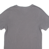 JACK & JONES Mens T-Shirt Grey Crew Neck S