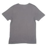 JACK & JONES Mens T-Shirt Grey Crew Neck S