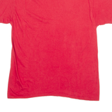 FRUIT OF THE LOOM Mens T-Shirt Red Crew Neck M