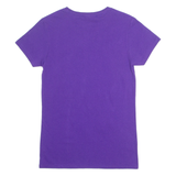 GILDAN It's A Huber Thing Mens T-Shirt Purple Crew Neck S