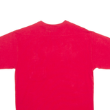 WARNER BROS Tom & Jerry Mens T-Shirt Red Crew Neck XS