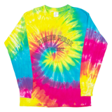 JON LAUREN Pigeon Force Tennessee Mens Tie Dye T-Shirt Pink USA Crew Neck M