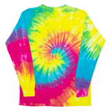 JON LAUREN Pigeon Force Tennessee Mens Tie Dye T-Shirt Pink USA Crew Neck M