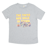 DISNEY Toy Story 4 Mens T-Shirt Grey Crew Neck XS