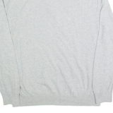 NAUTICA Mens Jumper Grey 1/4 Zip Tight Knit XL