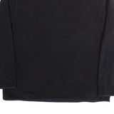 NAUTICA Mens Fleece Black 1/4 Zip XL