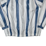 CLAUDE HARVEY Mens Lined Jacket Grey 90s Striped M