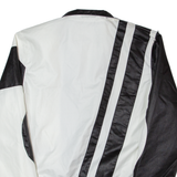 PUMA Womens Bomber Jacket Black Colourblock UK 8