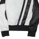PUMA Womens Bomber Jacket Black Colourblock UK 8