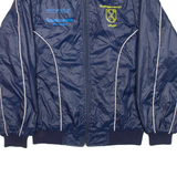 Zip-off Mens Jacket Blue Hooded L