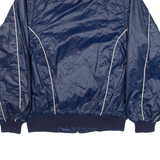 Zip-off Mens Jacket Blue Hooded L