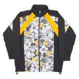 TOLERANCE Womens Track Jacket Black Floral UK 14