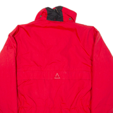 SOS Mens Coat Red Nylon S
