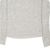HOLLISTER Womens Jumper Grey Chunky Knit S