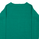 CREW CLOTHING Womens Jumper Green Tight Knit S