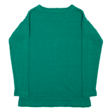 CREW CLOTHING Womens Jumper Green Tight Knit S