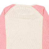 SUPERDRY Womens Jumper White Chunky Knit M