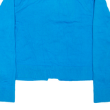 CALVIN KLEIN Womens Cardigan Blue Tight Knit XS