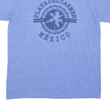 YAZBEK Mexico Mens T-Shirt Blue L