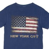New York City Mens T-Shirt Blue USA S