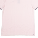 CHAMPION Mens Polo Shirt Pink M