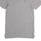 HILFIGER DENIM Mens Polo Shirt Grey XS