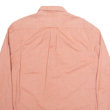 TIMBERLAND Mens Plain Shirt Orange Long Sleeve L